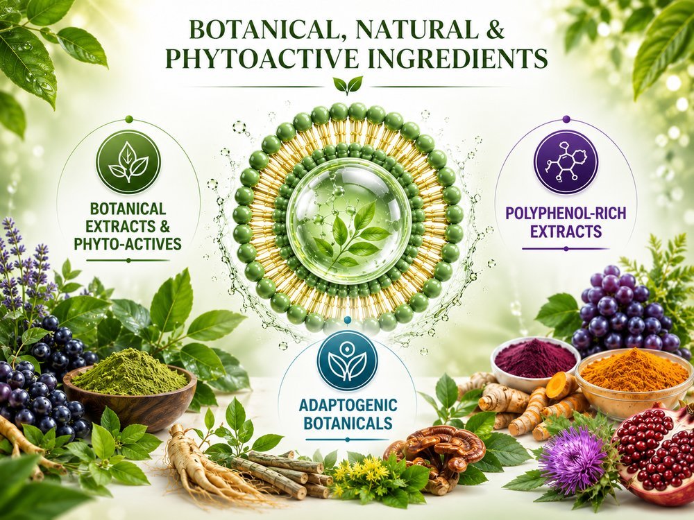Botanical, Natural & Phytoactive Ingredients