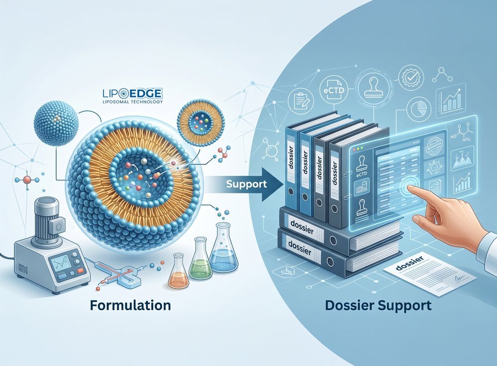 Dossier Support - Formulation Development - Liposedge
