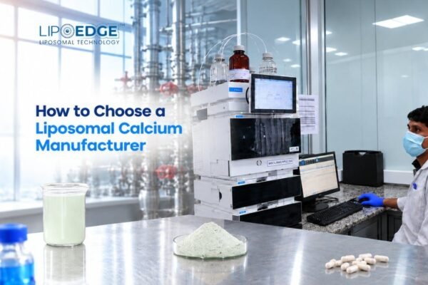 Liposomal calcium manufacturing and formulation in a pharmaceutical laboratory